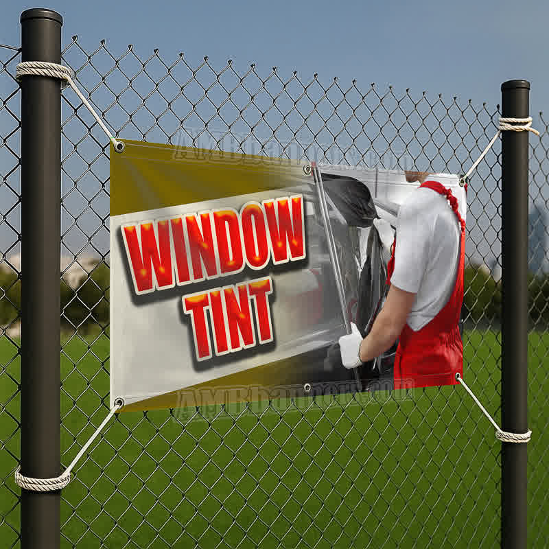 Window Bander Window Tint Vinyl Banner – FSH0468 | Vinyl Banner