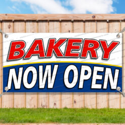 BAKERY NOW OPEN Advertising Vinyl Banner Flag Sign Many Sizes__TMP0571.psd by AMBBanners