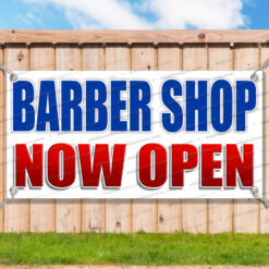 BARBER SHOP CLEARANCE BANNER Advertising Vinyl Flag Sign INV _CLR0008.psd by AMBBanners