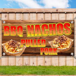 BBQ PULLED PORK CLEARANCE BANNER Advertising Vinyl Flag Sign INV _CLR0016.psd by AMBBanners