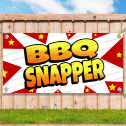 BBQ SNAPPER Advertising Vinyl Banner Flag Sign Many Sizes USA V2__TMP0748.psd by AMBBanners