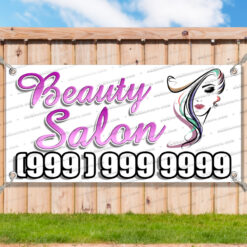 BEAUTY SALON CLEARANCE BANNER Advertising Vinyl Flag Sign INV _CLR0017.psd by AMBBanners