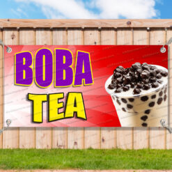 BOBA TEA CLEARANCE BANNER Advertising Vinyl Flag Sign INV _CLR0022.psd by AMBBanners