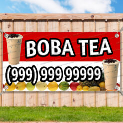 BOBA TEA CLEARANCE BANNER Advertising Vinyl Flag Sign INV V2 _CLR0023.psd by AMBBanners