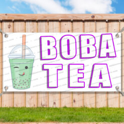 BOBA TEA CLEARANCE BANNER Advertising Vinyl Flag Sign INV V3 _CLR0024.psd by AMBBanners