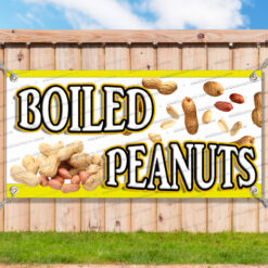 BOILED PEANUTS CLEARANCE BANNER Advertising Vinyl Flag Sign INV _CLR0025.psd by AMBBanners