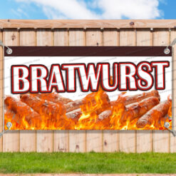 BRATWURST CLEARANCE BANNER Advertising Vinyl Flag Sign INV _CLR0027.psd by AMBBanners
