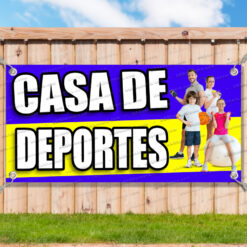 CASA DE DEPORTES Vinyl Banner Flag Sign Many Sizes EXPENSIVE BETTER SPANISH _CLR0037.psd by AMBBanners