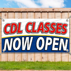CDL CLASSES NOW OPEN Advertising Vinyl Banner Flag Sign Many Sizes__TMP1654.psd by AMBBanners