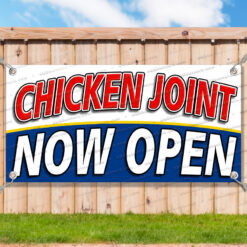 CHICKEN JOINT NOW OPEN Advertising Vinyl Banner Flag Sign Many Sizes__TMP1760.psd by AMBBanners