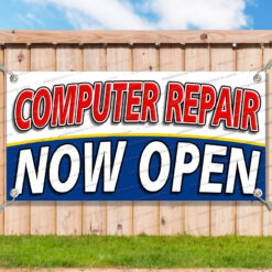 COMPUTER REPAIR NOW OPEN Advertising Vinyl Banner Flag Sign Many Sizes__TMP2099.psd by AMBBanners