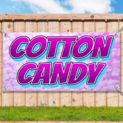 COTTON CANDY CLEARANCE BANNER Advertising Vinyl Flag Sign INV _CLR0063.psd by AMBBanners