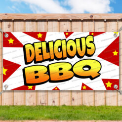 DELICIOUS BBQ Advertising Vinyl Banner Flag Sign Many Sizes USA__TMP2492.psd by AMBBanners