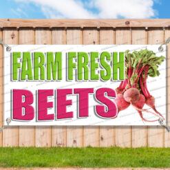 FARM FRESH BEETS CLEARANCE BANNER Advertising Vinyl Flag Sign INV _CLR0082.psd by AMBBanners
