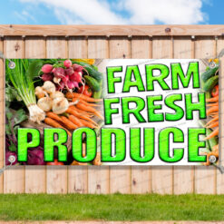 FARM FRESH PRODUCE CLEARANCE BANNER Advertising Vinyl Flag Sign INV _CLR0084.psd by AMBBanners