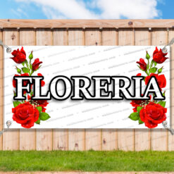 FLORERIA Vinyl Banner Flag Sign Many Sizes FLOWERS BEAUTY SPANISH V2 _CLR0096.psd by AMBBanners