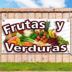FRUTAS Y VERDURAS Vinyl Banner Flag Sign Many Sizes FRUIT SPANISH RETAIL _CLR0103.psd by AMBBanners