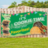 GIRL SCOUT COOKIES TOWER Advertising Vinyl Banner Flag Sign Many Sizes V2_FX0602.psd by AMBBanners