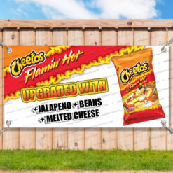 HOT CHEETOS CLEARANCE BANNER Advertising Vinyl Flag Sign INV _CLR0124.psd by AMBBanners