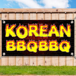 KOREAN BBQ Advertising Vinyl Banner Flag Sign Many Sizes USA BBQ__TMP4708.psd by AMBBanners