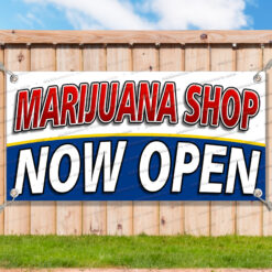 MARIJUANA SHOP NOW OPEN Advertising Vinyl Banner Flag Sign Many Sizes__TMP4985.psd by AMBBanners