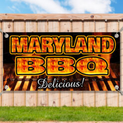 MARYLAND BBQ Advertising Vinyl Banner Flag Sign Many Sizes Available USA__TMP4987.psd by AMBBanners