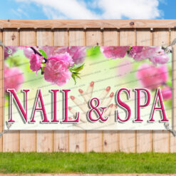 NAIL AND SPA CLEARANCE BANNER Advertising Vinyl Flag Sign INV _CLR0162.psd by AMBBanners