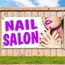 NAIL SALON CLEARANCE BANNER Advertising Vinyl Flag Sign INV _CLR0163.psd by AMBBanners