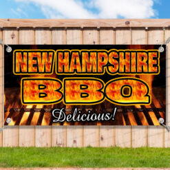 NEW HAMPSHIRE BBQ Advertising Vinyl Banner Flag Sign Many Sizes Available USA__TMP5356.psd by AMBBanners