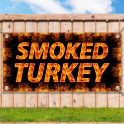 SMOKED TURKEY Advertising Vinyl Banner Flag Sign Many Sizes USA__TMP7074.psd by AMBBanners