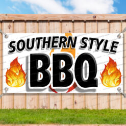 SOUTHERN STYLE BBQ Advertising Vinyl Banner Flag Sign Many Sizes Available USA__TMP7138.psd by AMBBanners