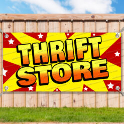 THRIFT STORE CLEARANCE BANNER Advertising Vinyl Flag Sign INV _CLR0226.psd by AMBBanners