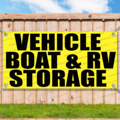 VEHICLE AND BOAT STORAGE Advertising Vinyl Banner Flag Sign Many Sizes__FX1084.psd by AMBBanners