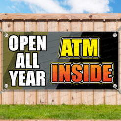 Custom Banner Design ATM_INSIDE_OPEN_ALL_YEAR.cdr Model by AMBBanners