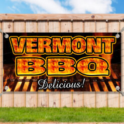 VERMONT BBQ Advertising Vinyl Banner Flag Sign Many Sizes Available USA__TMP8254.psd by AMBBanners