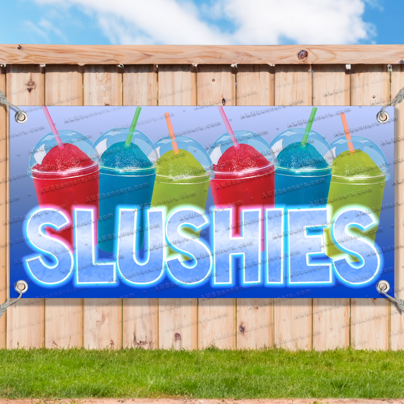 Vinyl Banner Multiple Options Slushies Outdoor Advertising Printing Outdoor V2_FS0213.psd by AMBBanners