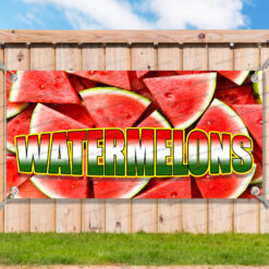 WATERMELONS CLEARANCE BANNER Advertising Vinyl Flag Sign INV _CLR0241.psd by AMBBanners