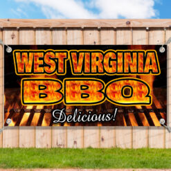 WEST VIRGINIA BBQ Advertising Vinyl Banner Flag Sign Many Sizes Available USA__TMP8820.psd by AMBBanners